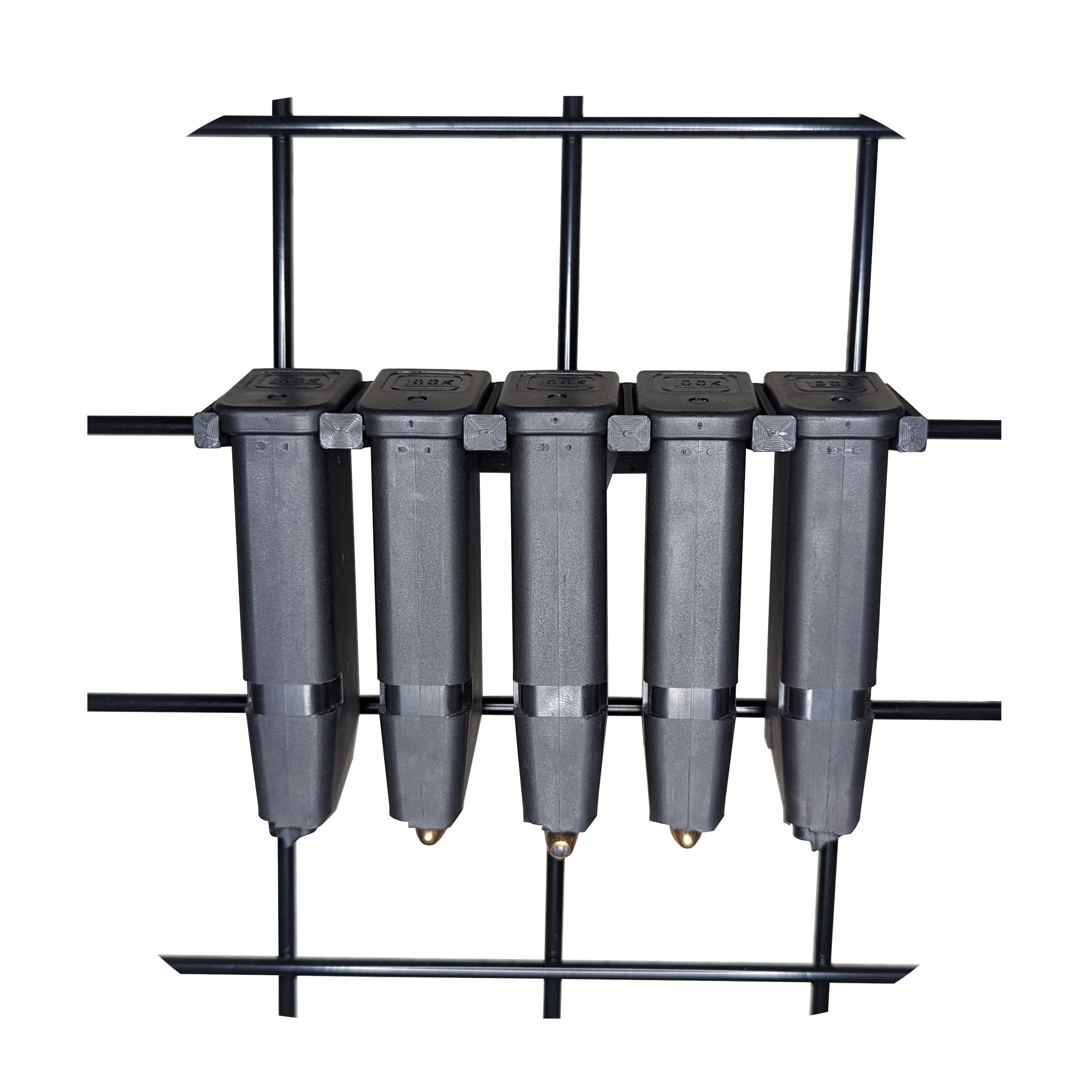 22lr Magazine Rack Mount for Glock 44 .22LR Mags- Gridwall | Magazine Holder Storage Rack ...