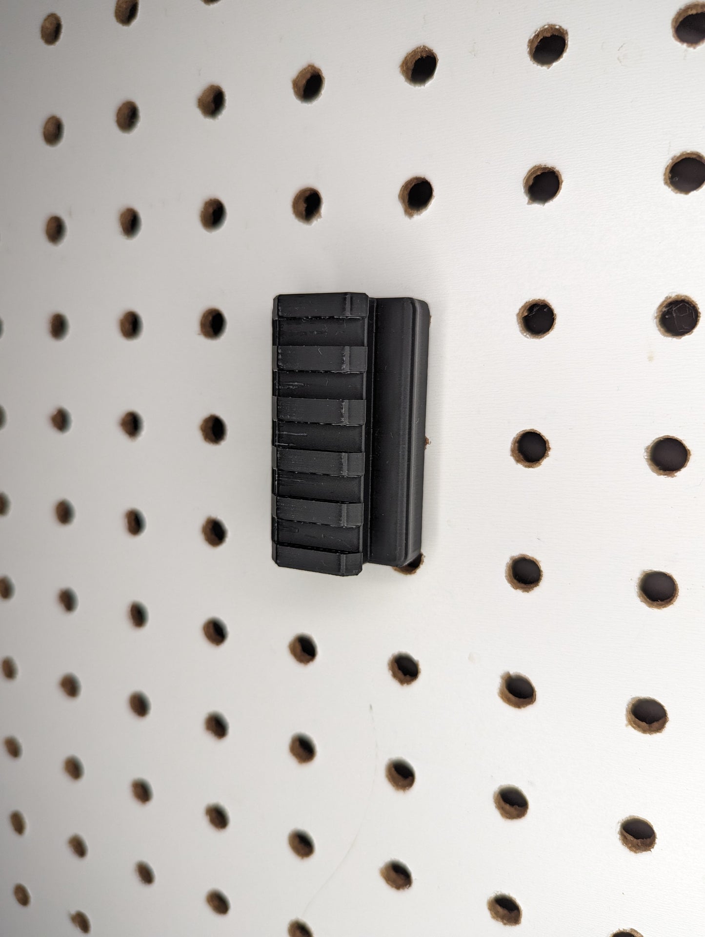 Picatinny Accessory Rail Mount Vertical - Pegboard / IKEA Skadis / Wall Control / Vaultek | Gear Holder Storage Rack