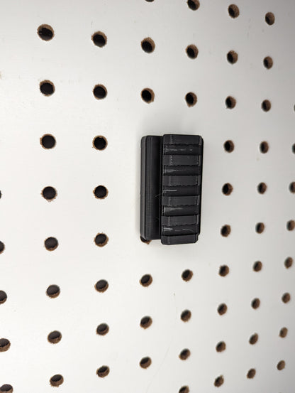 Picatinny Accessory Rail Mount Vertical - Pegboard / IKEA Skadis / Wall Control / Vaultek | Gear Holder Storage Rack