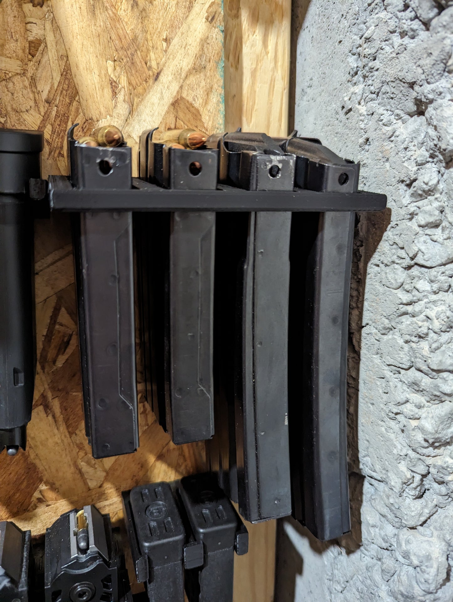 Mount for Ruger Mini-14 Mags - Wall | Magazine Holder Storage Rack