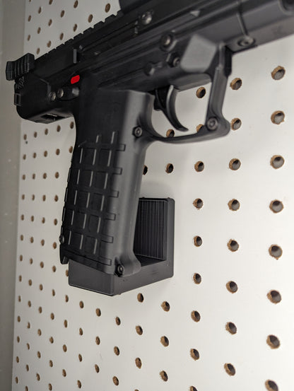 Magwell Mount for Keltec CP33 / CP30 / PMR30 - Pegboard / IKEA Skadis / Wall Control / Vaultek | Handgun Holder Storage Rack