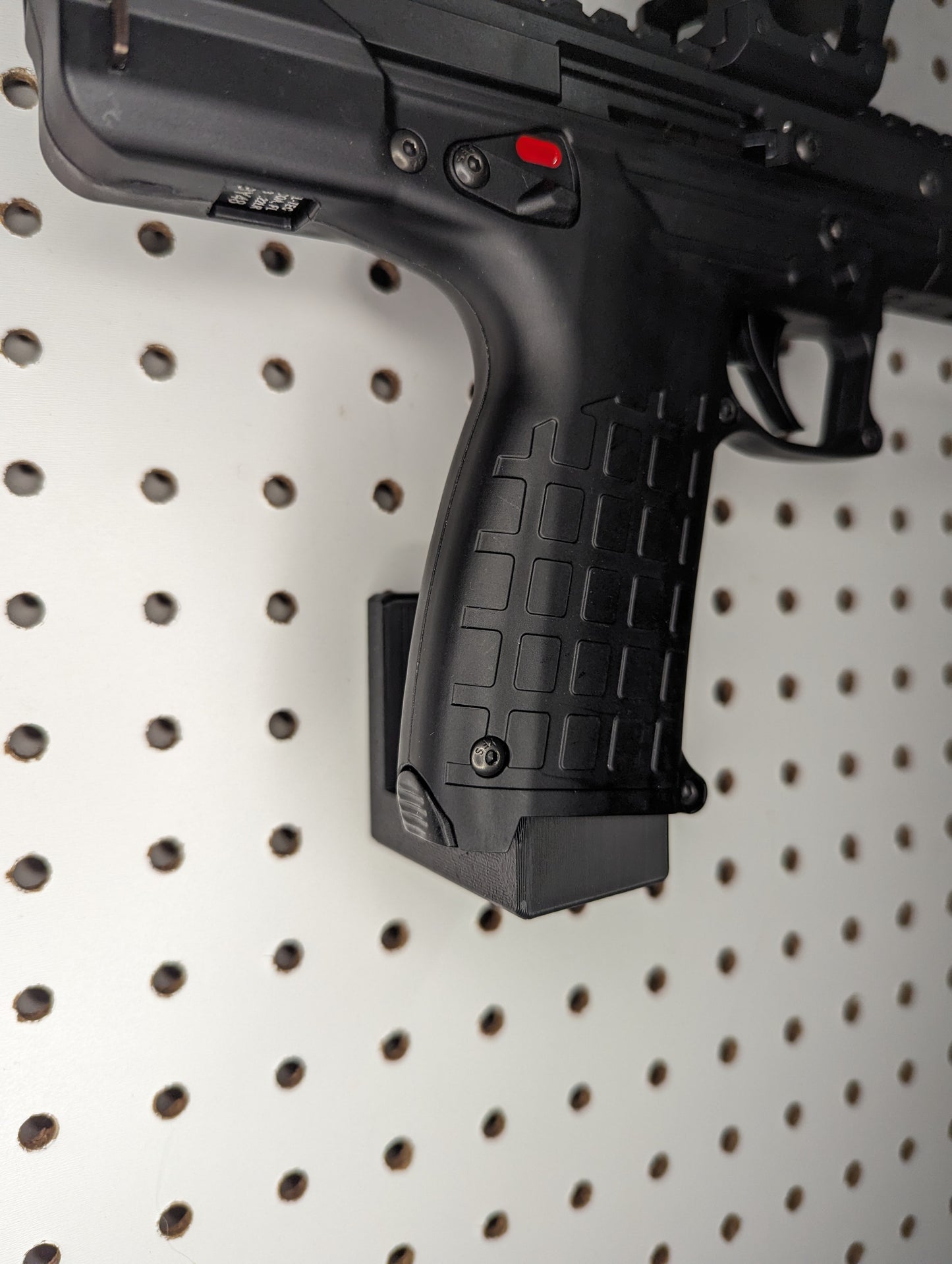 Magwell Mount for Keltec CP33 / CP30 / PMR30 - Pegboard / IKEA Skadis / Wall Control / Vaultek | Handgun Holder Storage Rack