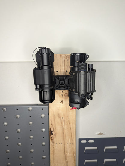 Dovetail Mount for Night Vision / Thermal - Wall | Gear Holder Storage Rack