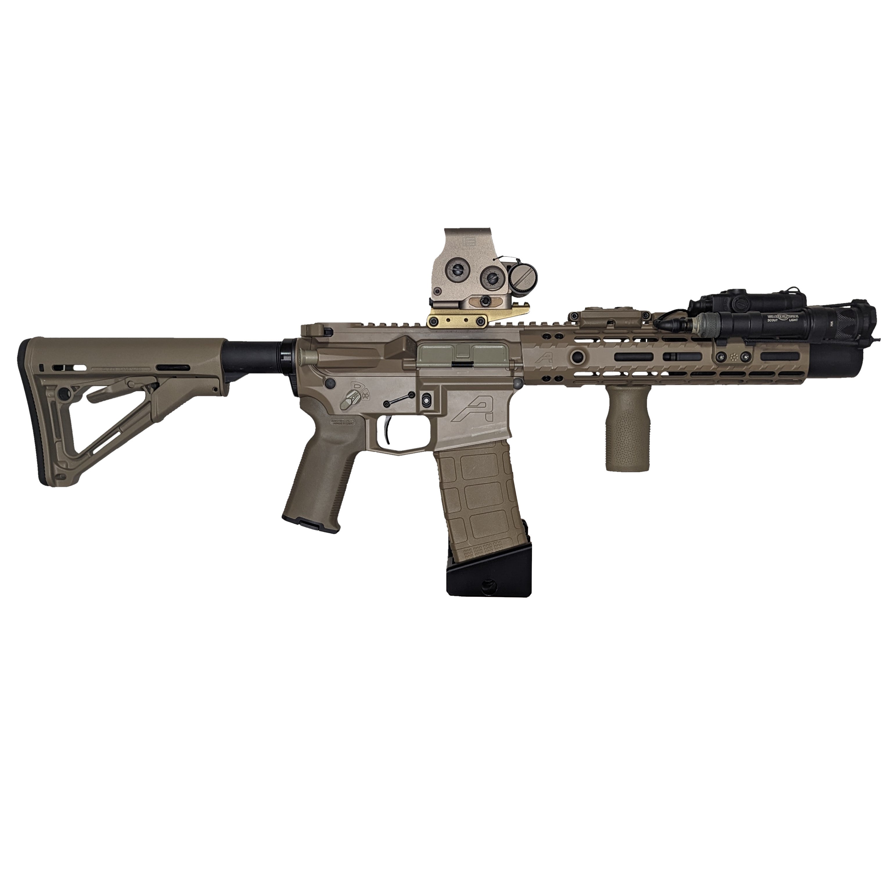 AR 15 Pmag Rifle Mount - Wall | Rifle Holder Storage Rack – hammy3dprints