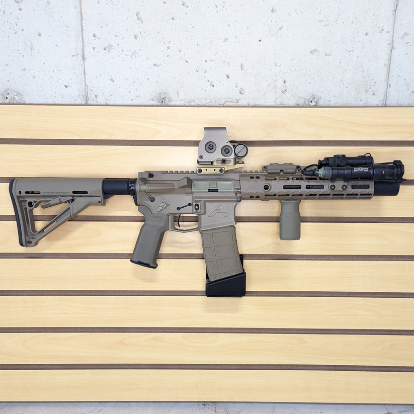 AR 15 Pmag Rifle Mount - Slatwall | Rifle Holder Storage Rack ...