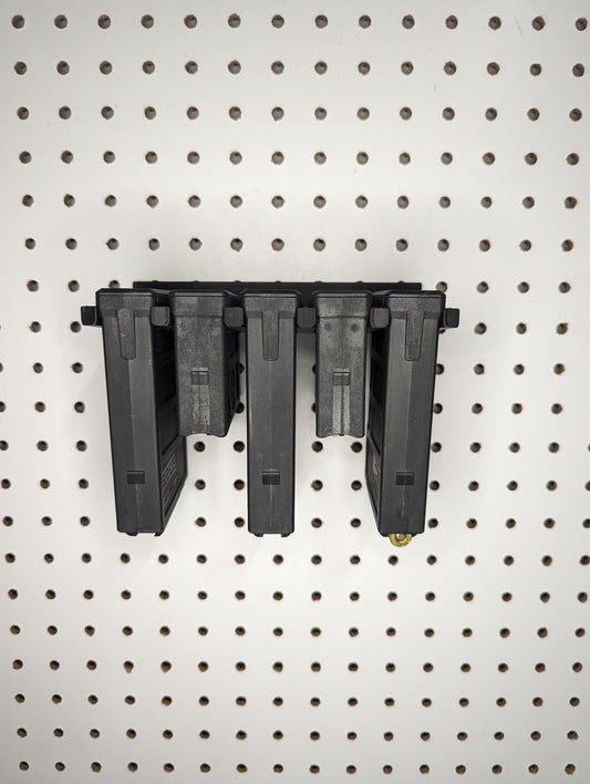 Mount for AICS Pmag 308/762 Mags - Pegboard / IKEA Skadis / Wall Control / Vaultek | Magazine Holder Storage Rack