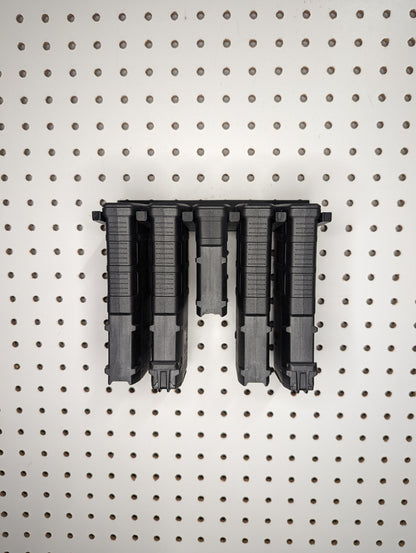 Mount for AR 10 308/762 Pmag Mags - Pegboard / IKEA Skadis / Wall Control / Vaultek | Magazine Holder Storage Rack