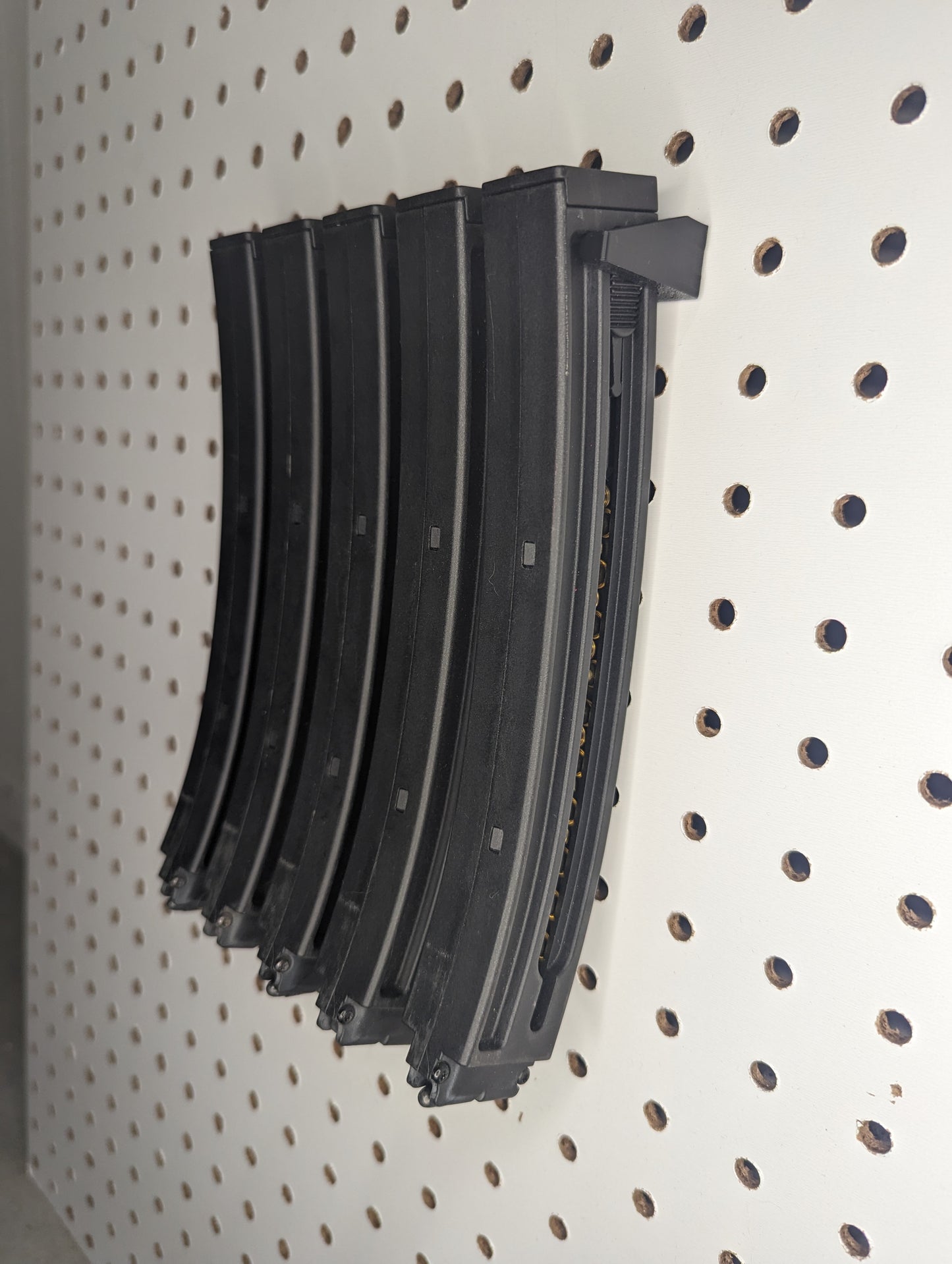 Mount for HK MP5 22 Mags - Pegboard / IKEA Skadis / Wall Control / Vaultek | Magazine Holder Storage Rack