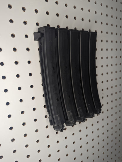 Mount for HK MP5 22 Mags - Pegboard / IKEA Skadis / Wall Control / Vaultek | Magazine Holder Storage Rack