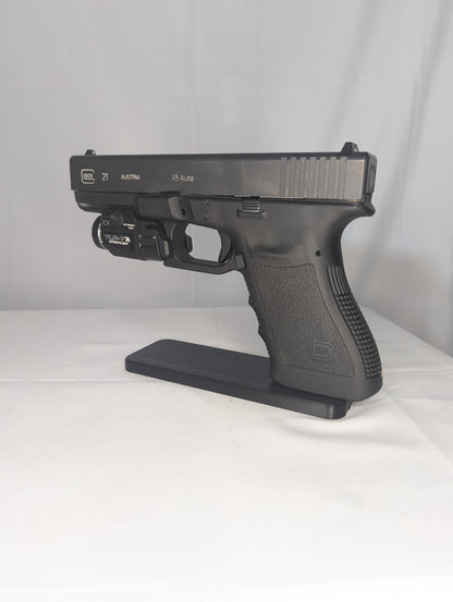 Display Stand for Glock .45/10mm | Handgun Holder Storage Rack