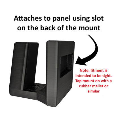 Magwell Mount for Springfield XD / XDM / Elite 45 - SecureIt / Akro-Mils | Handgun Holder Storage Rack