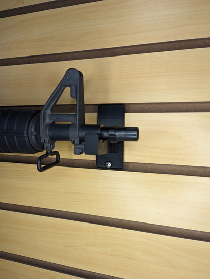 AR 15 Horizontal Mount - Slatwall | Rifle Holder Storage Rack