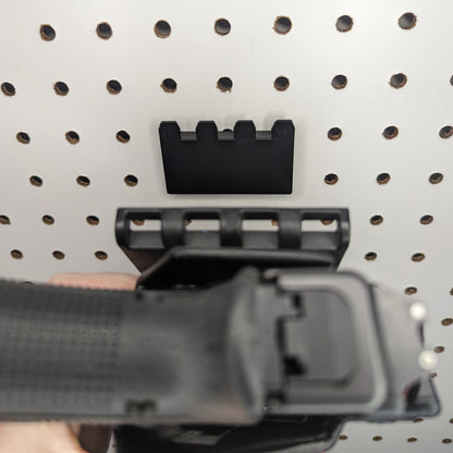 Slip-On Mount for Safariland QLS - Pegboard / IKEA Skadis / Wall Control / Vaultek | Handgun Holder Storage Rack