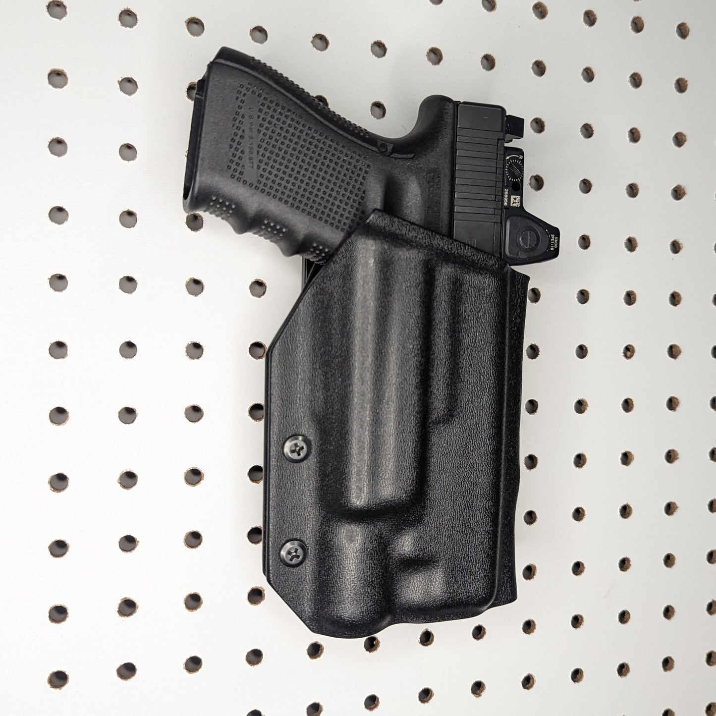 Slip-On Mount for Safariland QLS - Pegboard / IKEA Skadis / Wall Control / Vaultek | Handgun Holder Storage Rack