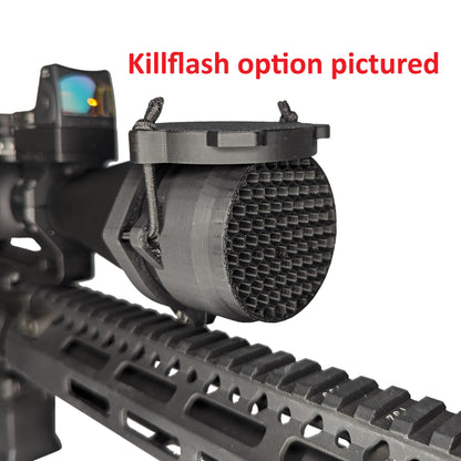 Scope / Lens Cover for Optics (Killflash Add-On Optional)