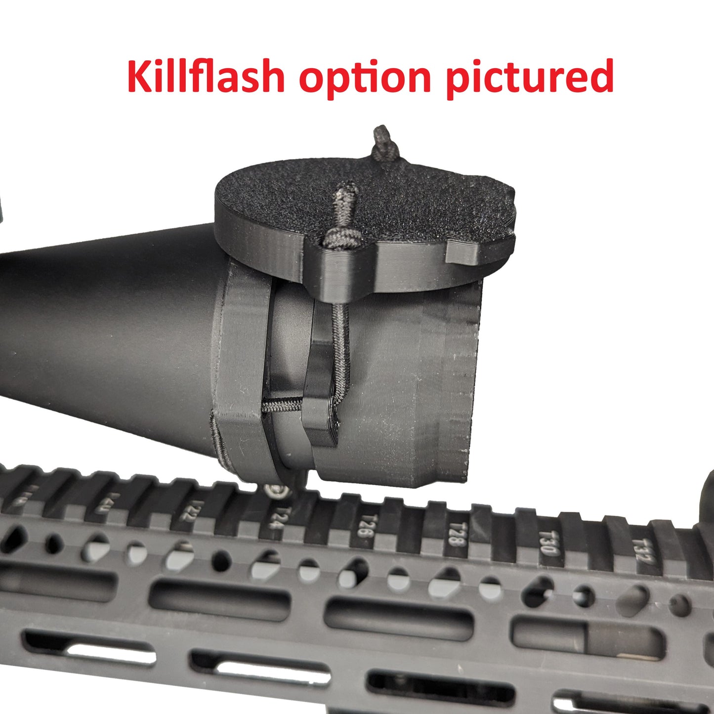 Scope / Lens Cover for Optics (Killflash Add-On Optional)