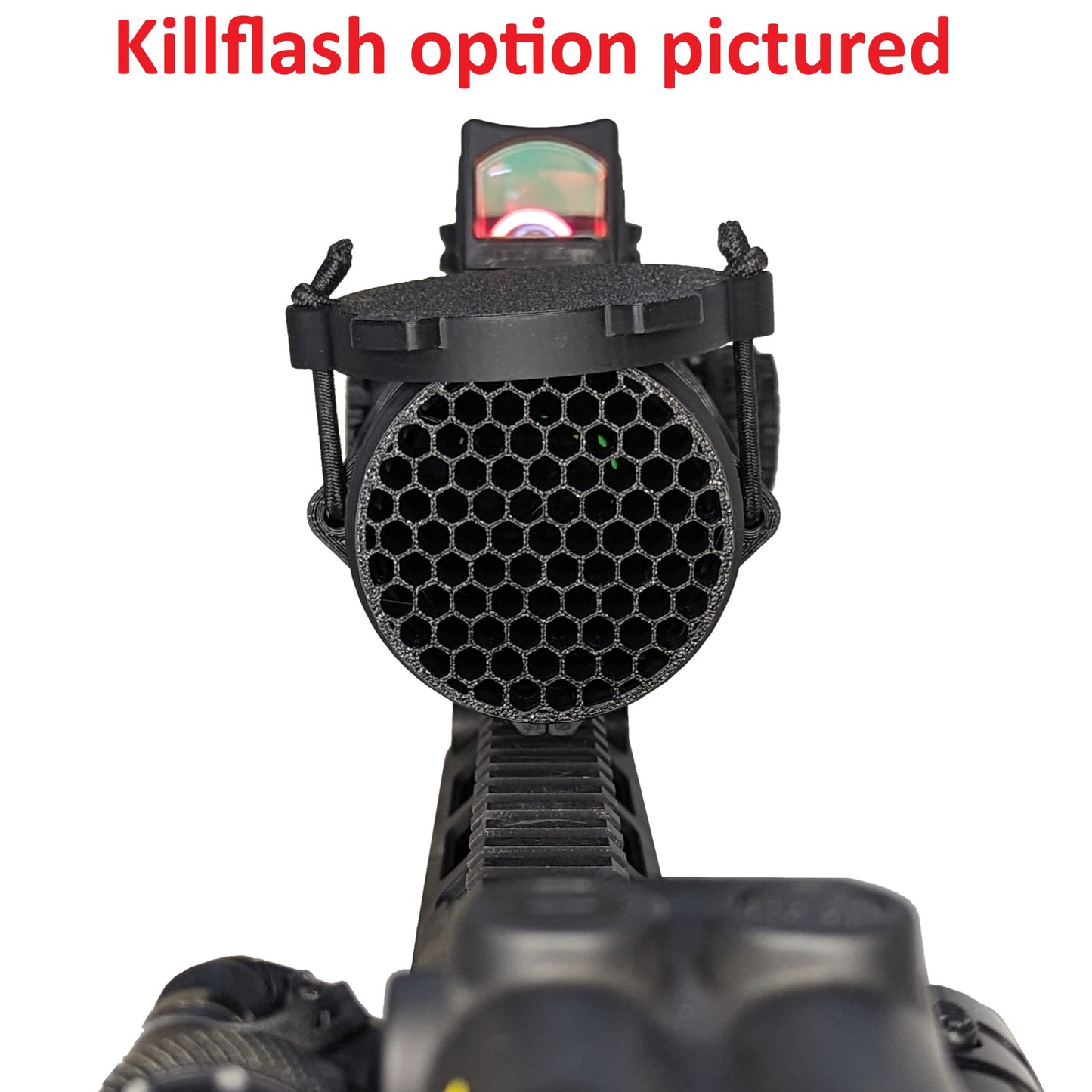 Scope / Lens Cover for Optics (Killflash Add-On Optional)