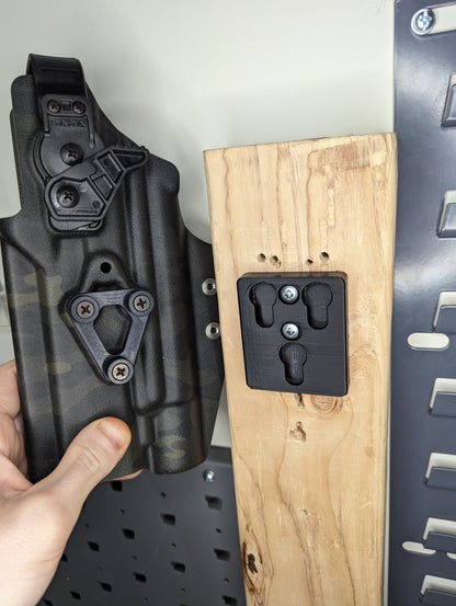 Slip-On Mount for Dara ALQD - Wall | Handgun Holder Storage Rack