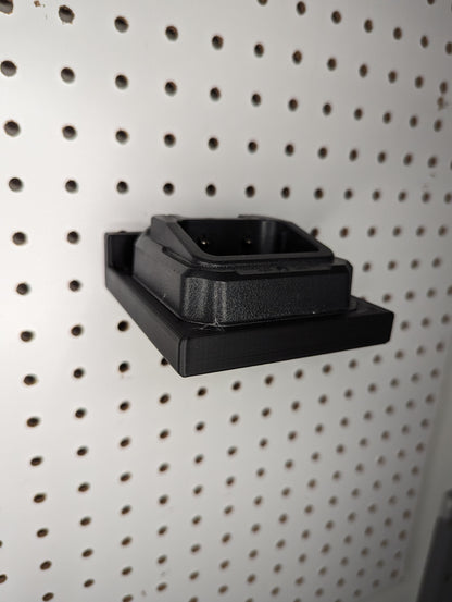 Mount for Baofeng UV-9R Charger - Pegboard / IKEA Skadis / Wall Control / Vaultek | Gear Holder Storage Rack