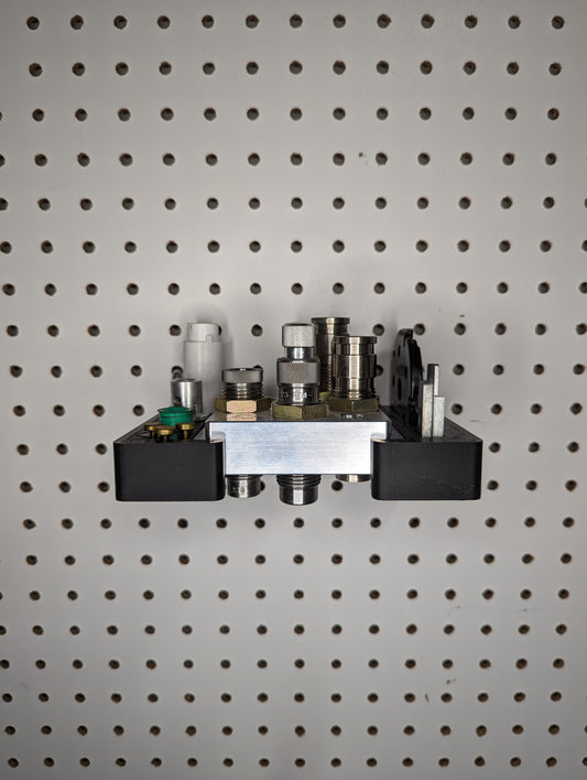 Dillon XL 650 / 750 Toolhead Mount - Pegboard / IKEA Skadis / Wall Control / Vaultek | Reloading Holder Storage Rack