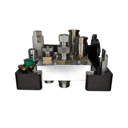 Dillon 550 / 650 / 750 Toolhead Mount - Magnetic | Reloading Holder Storage Rack