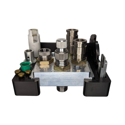 Dillon 550 / 650 / 750 Toolhead Mount - Magnetic | Reloading Holder Storage Rack