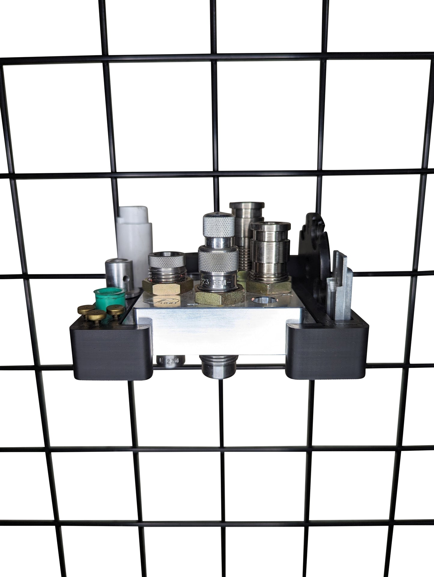 Dillon XL 650 / 750 Toolhead Mount - Gridwall | Reloading Holder Storage Rack