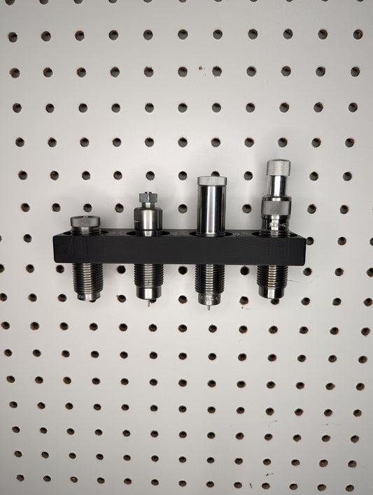 Reloading Die Set Mount - Pegboard / IKEA Skadis / Wall Control / Vaultek | Reloading Holder Storage Rack