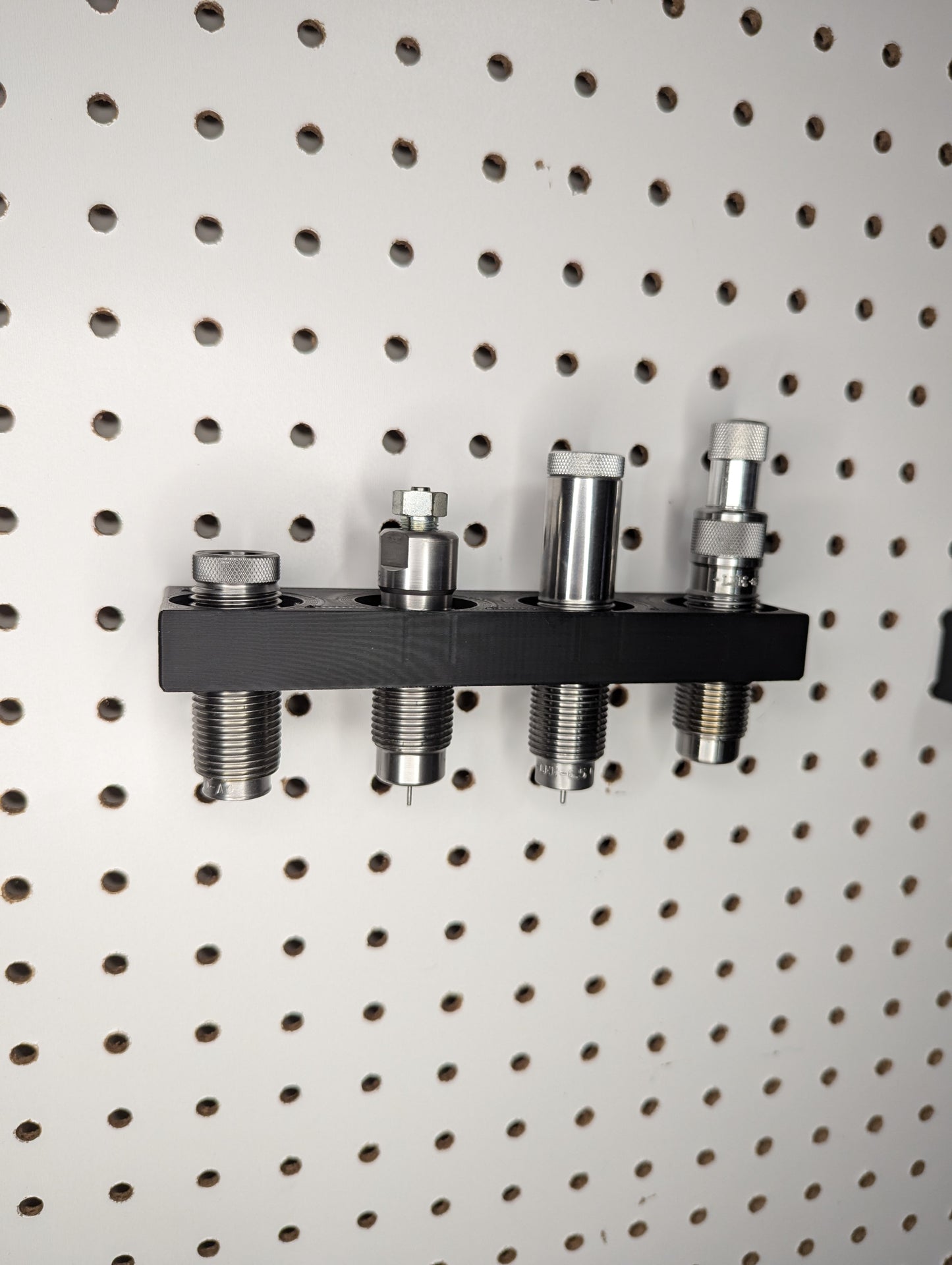 Reloading Die Set Mount - Pegboard / IKEA Skadis / Wall Control / Vaultek | Reloading Holder Storage Rack