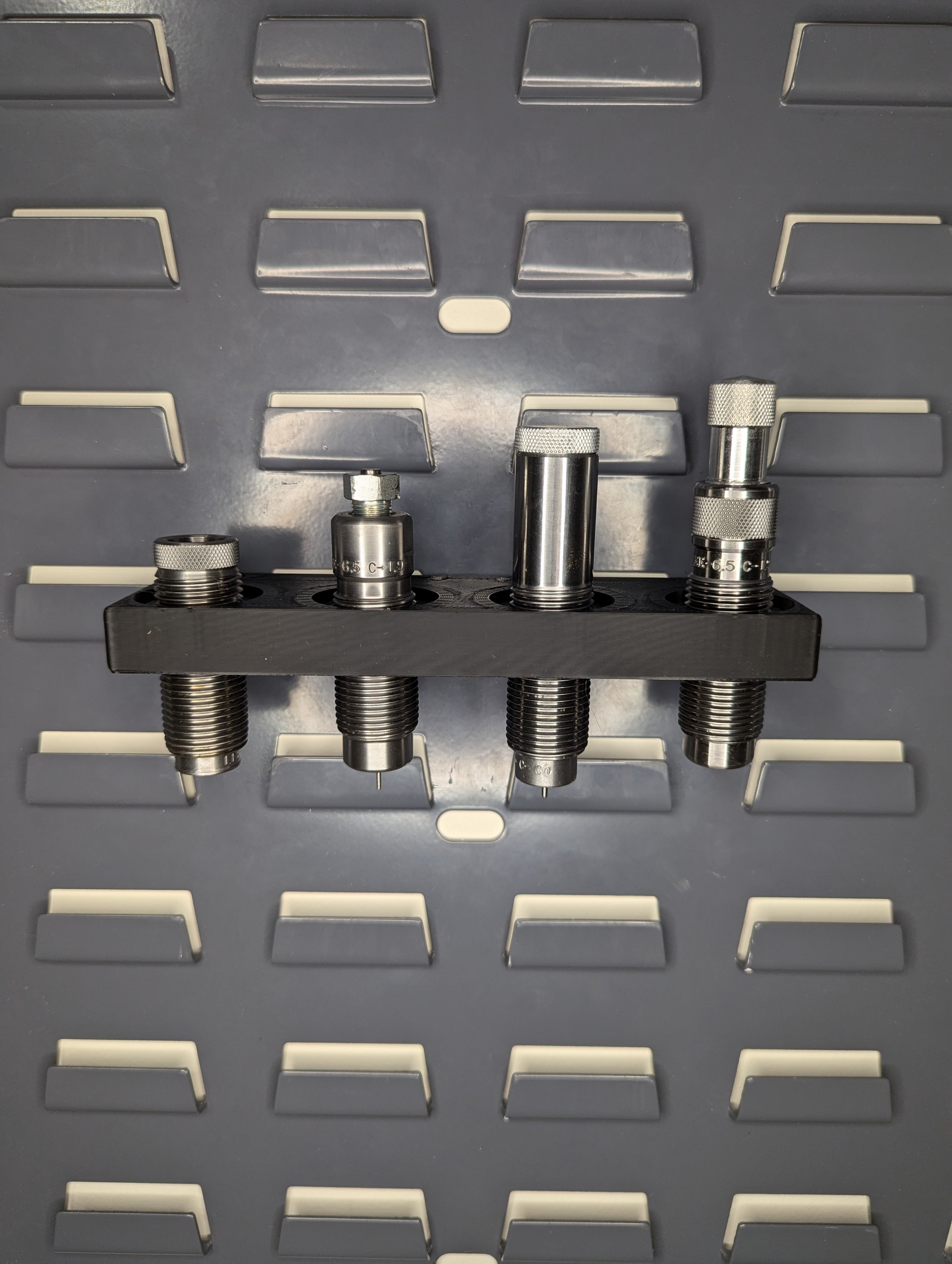 Reloading Die Set Mount - SecureIt / Akro-Mils | Reloading Holder Stor ...