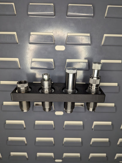 Reloading Die Set Mount - SecureIt / Akro-Mils | Reloading Holder Storage Rack