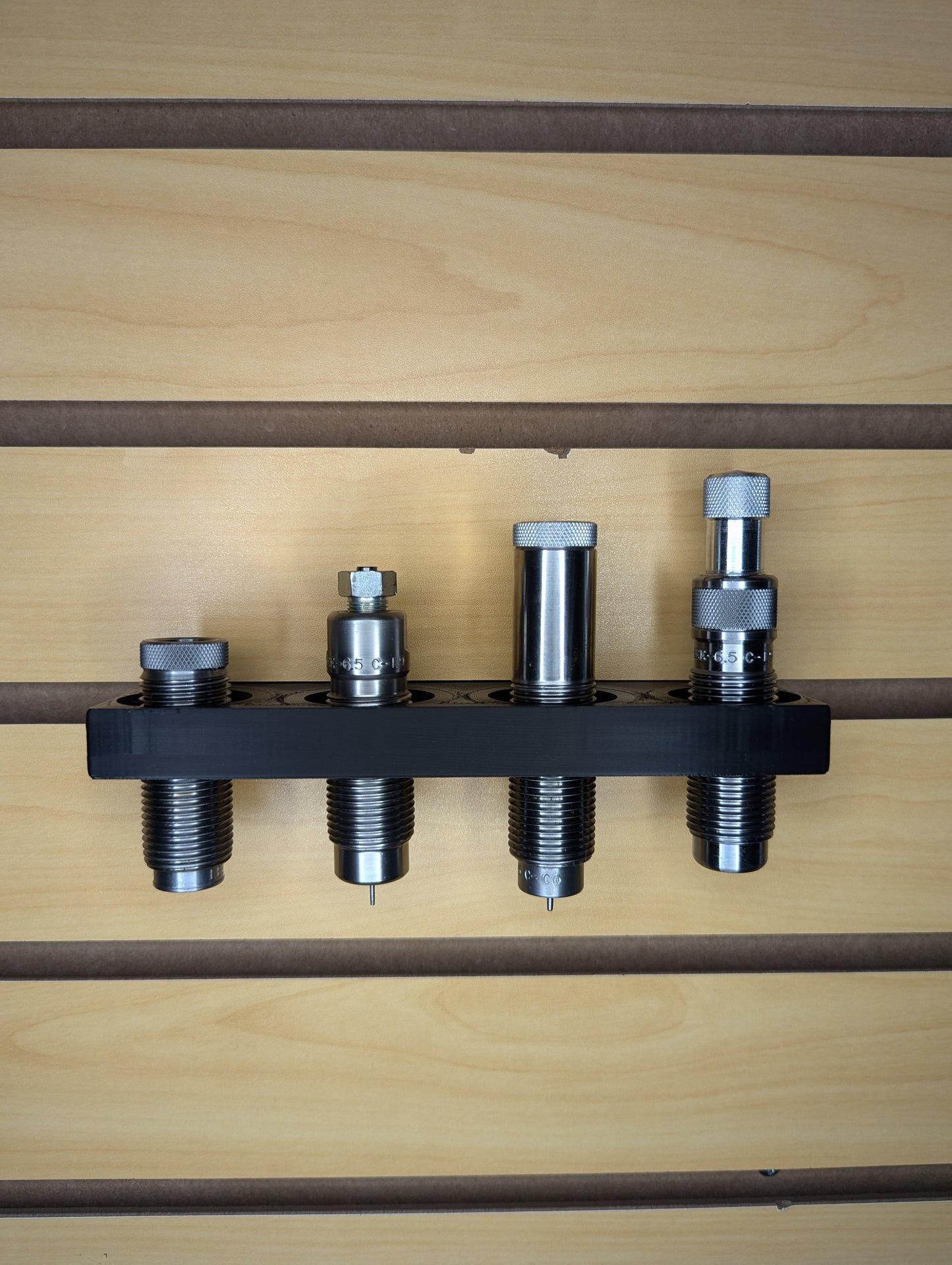 Reloading Die Set Mount - Slatwall | Reloading Holder Storage Rack