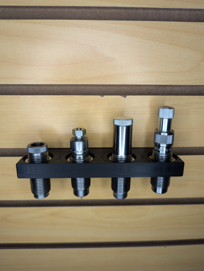 Reloading Die Set Mount - Slatwall | Reloading Holder Storage Rack