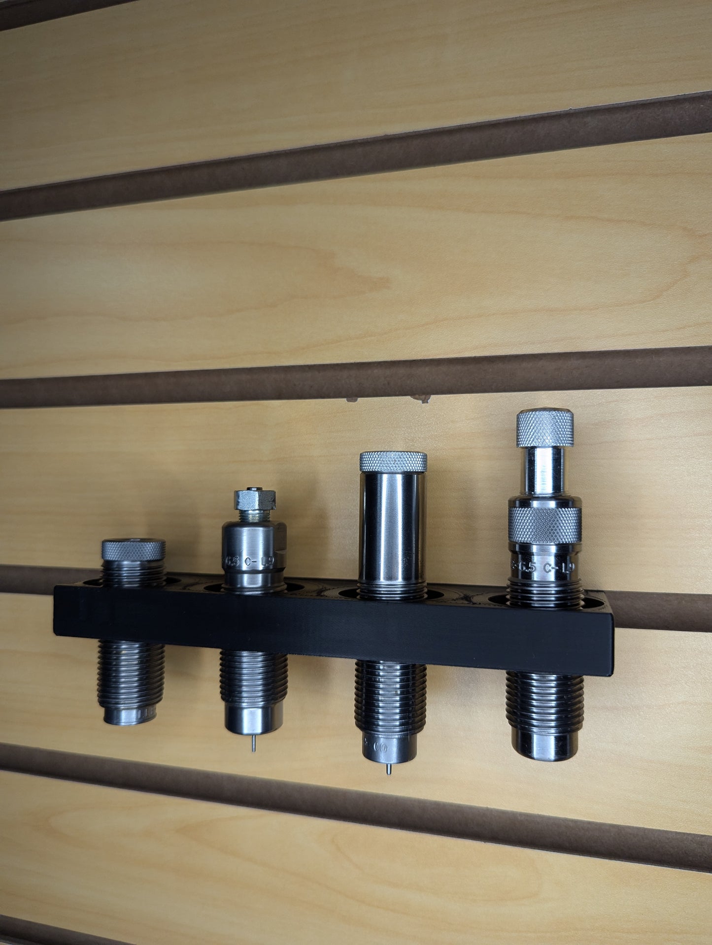 Reloading Die Set Mount - Slatwall | Reloading Holder Storage Rack