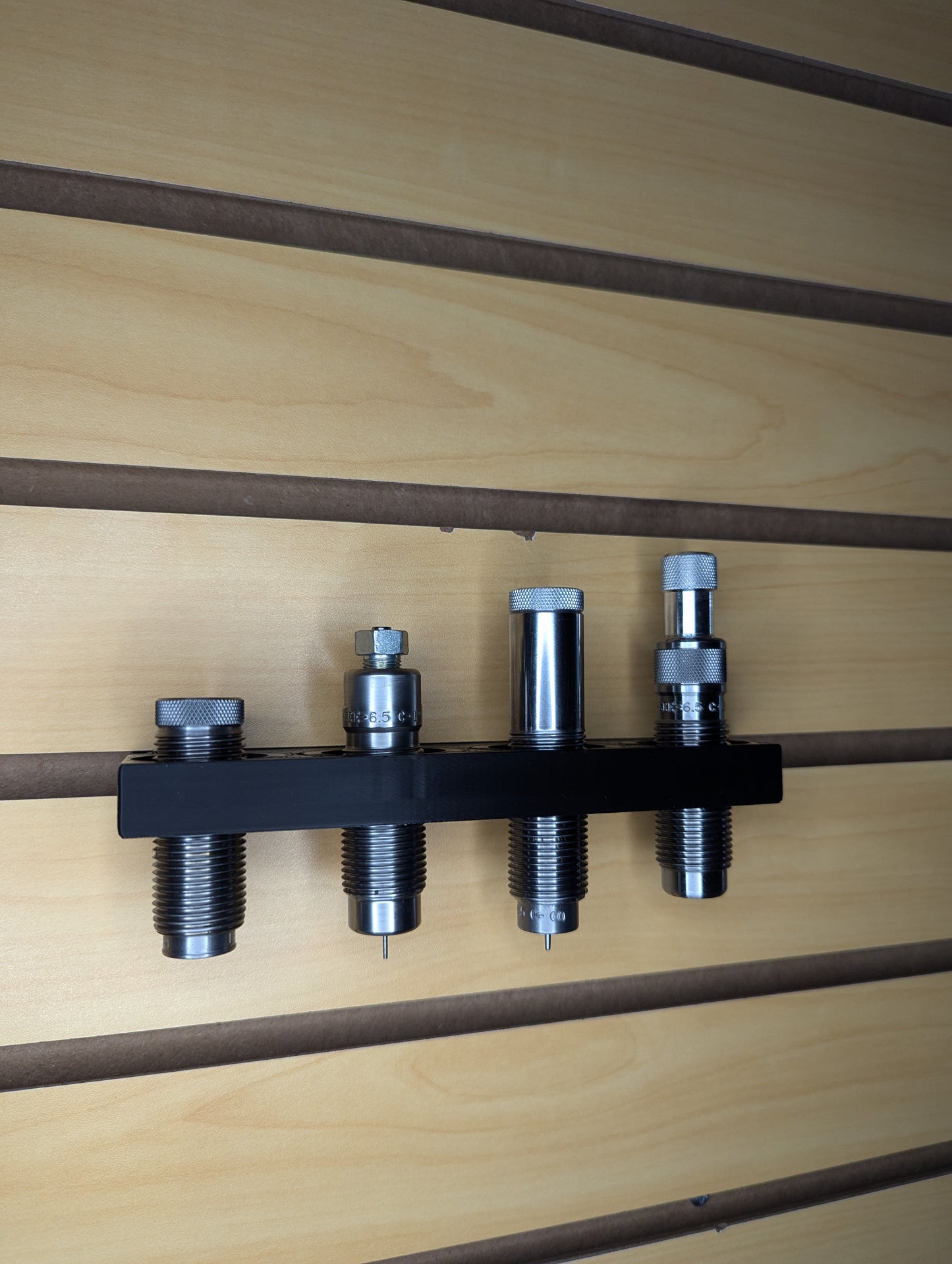 Reloading Die Set Mount - Slatwall | Reloading Holder Storage Rack