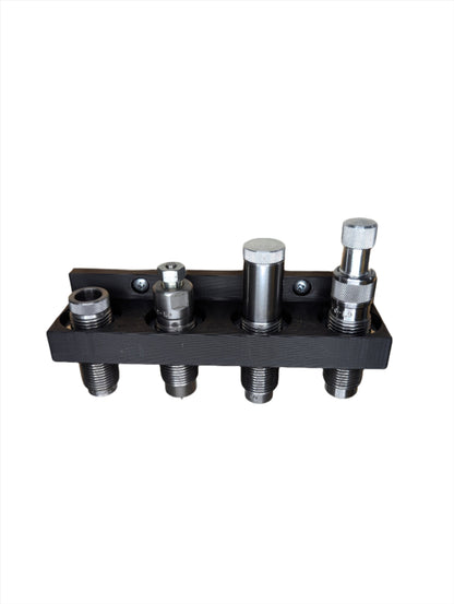 Reloading Die Set Mount - Wall | Reloading Holder Storage Rack