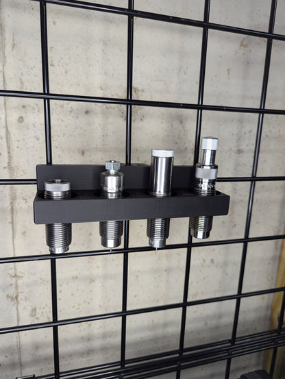 Reloading Die Set Mount - Gridwall | Reloading Holder Storage Rack