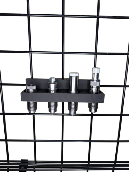 Reloading Die Set Mount - Gridwall | Reloading Holder Storage Rack