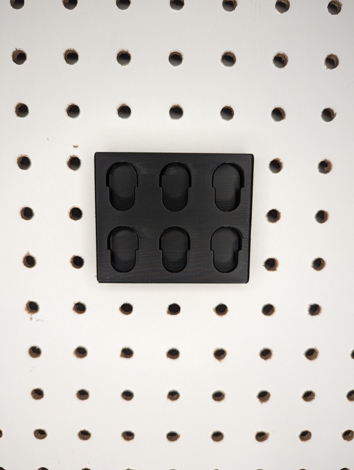 Shell Holder Mount - Pegboard / IKEA Skadis / Wall Control / Vaultek | Reloading Holder Storage Rack