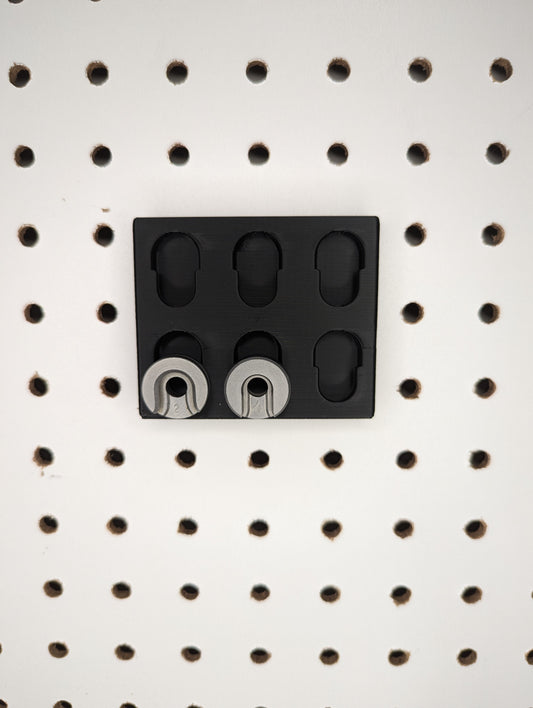 Shell Holder Mount - Pegboard / IKEA Skadis / Wall Control / Vaultek | Reloading Holder Storage Rack