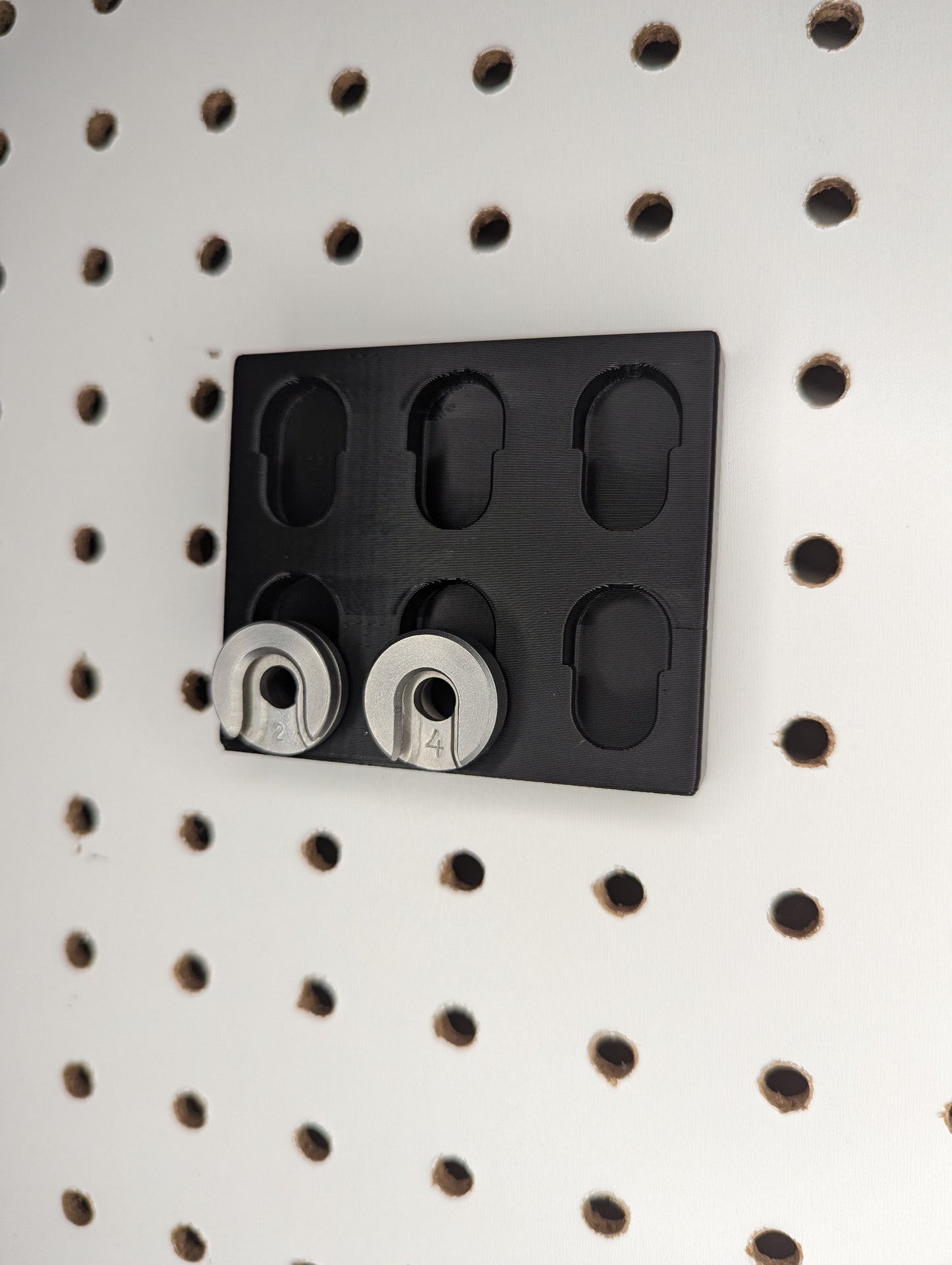 Shell Holder Mount - Pegboard / IKEA Skadis / Wall Control / Vaultek | Reloading Holder Storage Rack