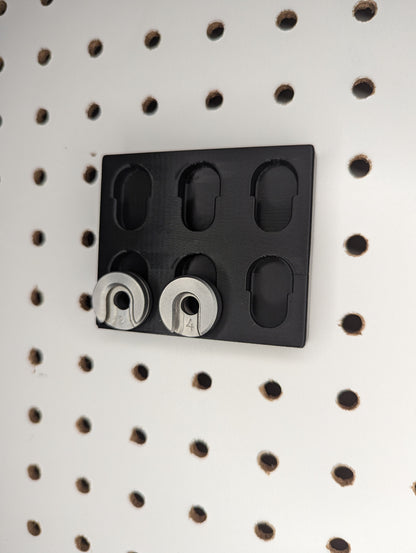 Shell Holder Mount - Pegboard / IKEA Skadis / Wall Control / Vaultek | Reloading Holder Storage Rack