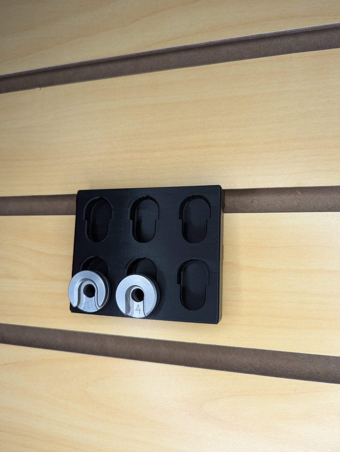 Shell Holder Mount - Slatwall | Reloading Holder Storage Rack