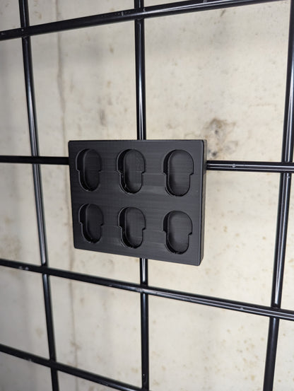 Shell Holder Mount - Gridwall | Reloading Holder Storage Rack