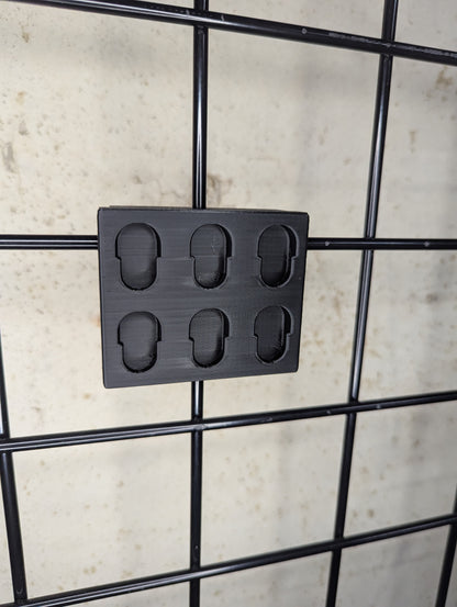 Shell Holder Mount - Gridwall | Reloading Holder Storage Rack