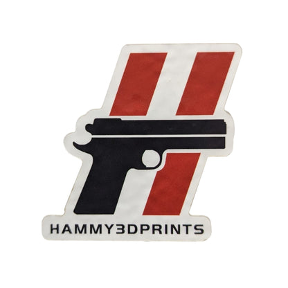 Hammy3DPrints Sticker
