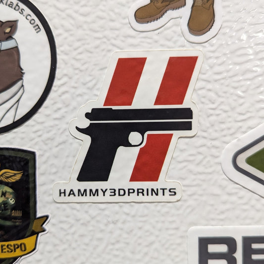 Hammy3DPrints Sticker