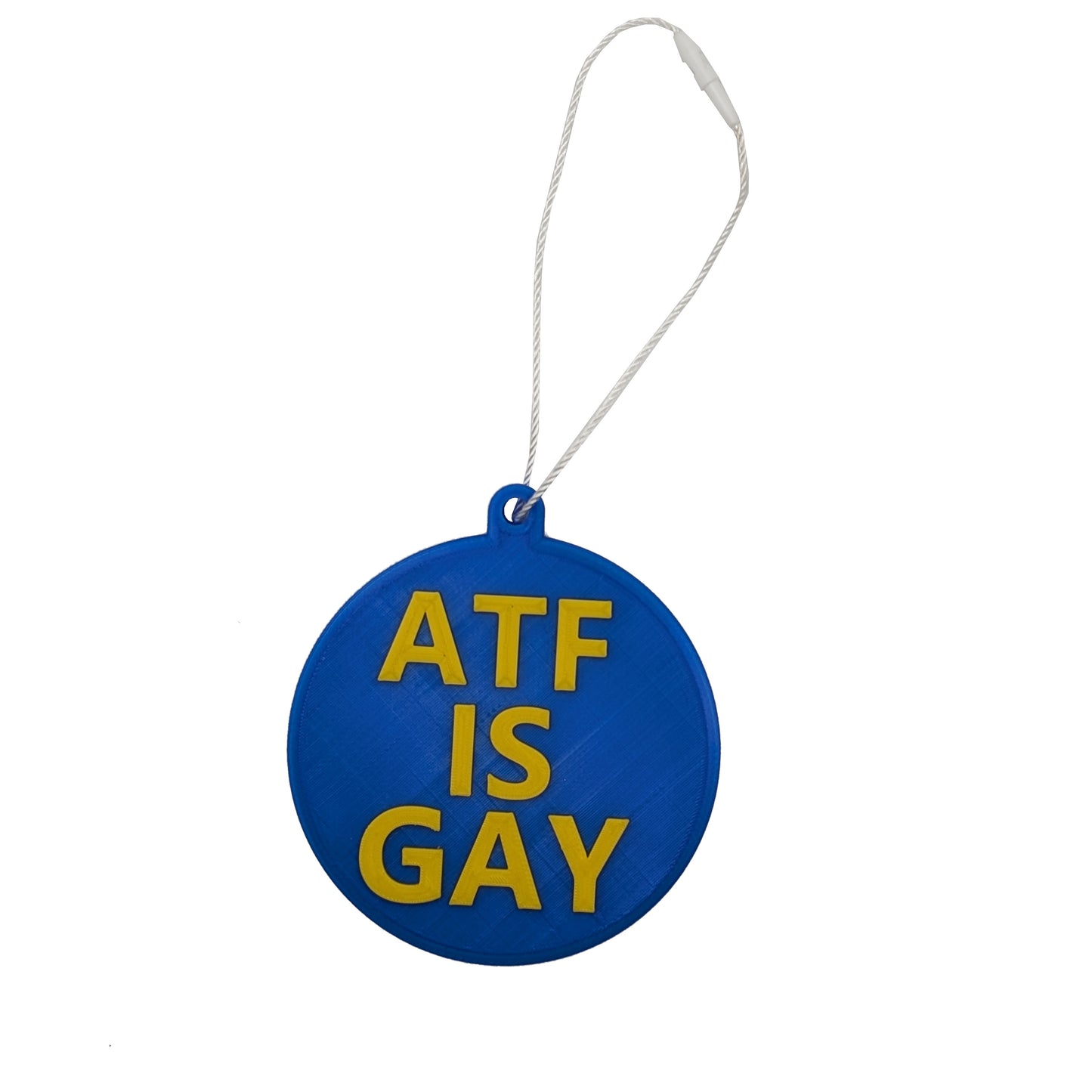 ATF IS GAY Christmas Ornament