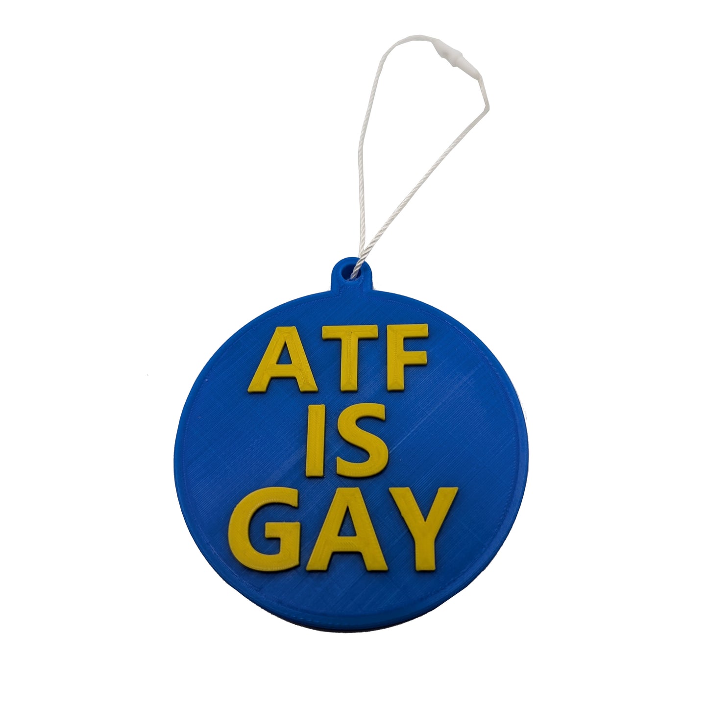 ATF IS GAY Christmas Ornament