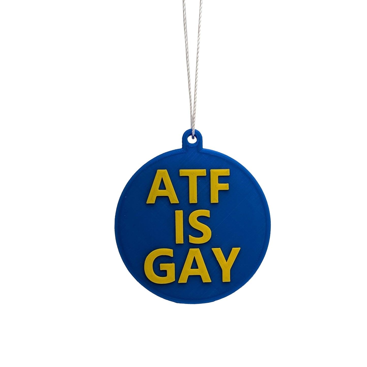 ATF IS GAY Christmas Ornament